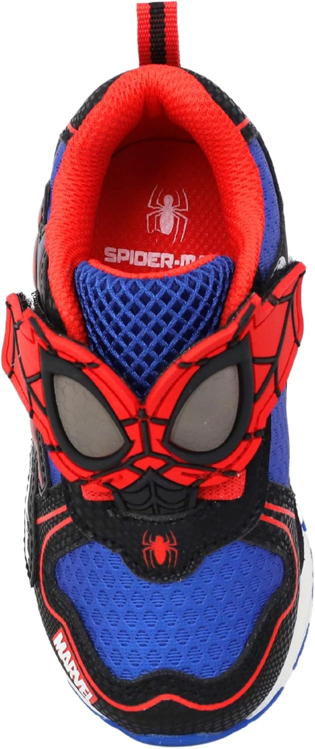 Light-Up Spiderman Sneakers for Boys, Kids Sizes 5-13