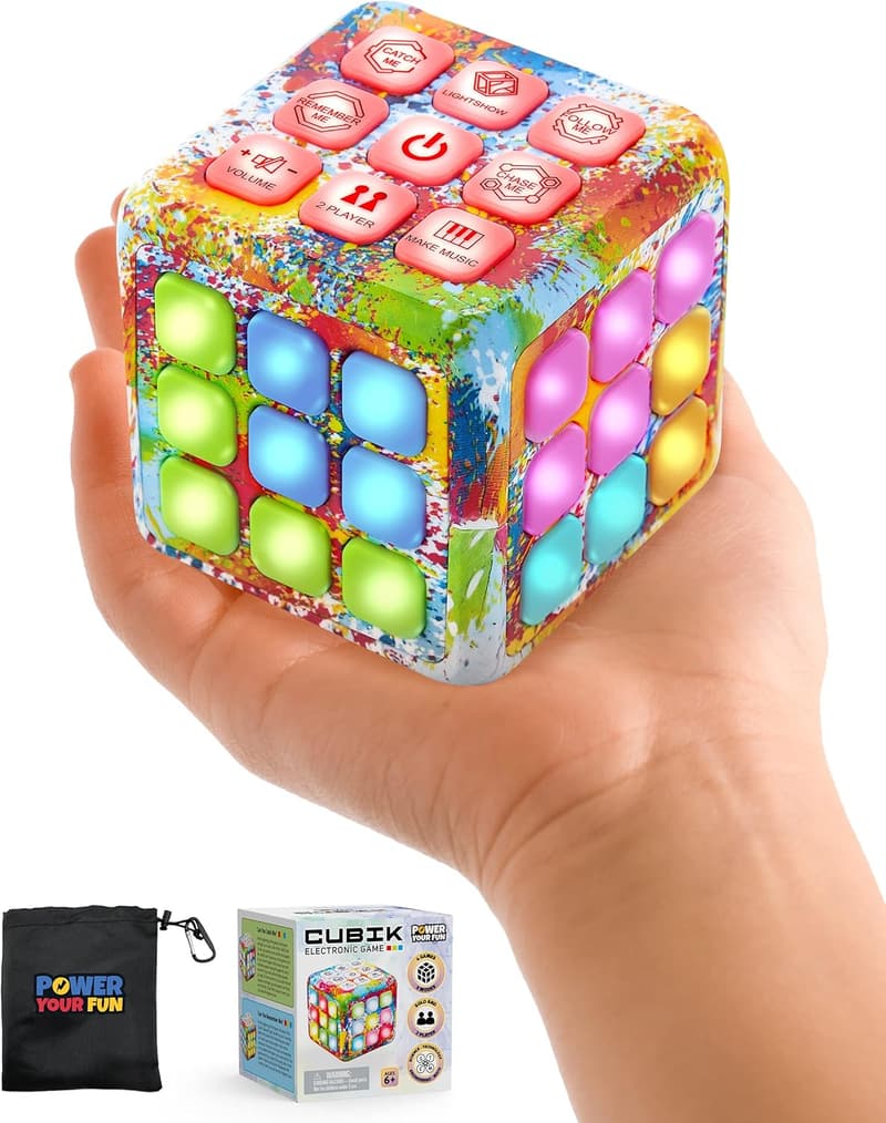 Flashing LED Memory Game - 5 Brain Puzzle for Kids