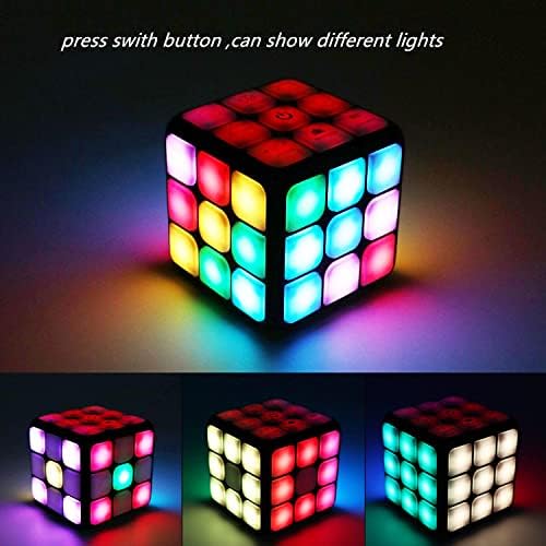 7-in-1 Electronic Flashing Cube Toy for Kids Ages 6-12