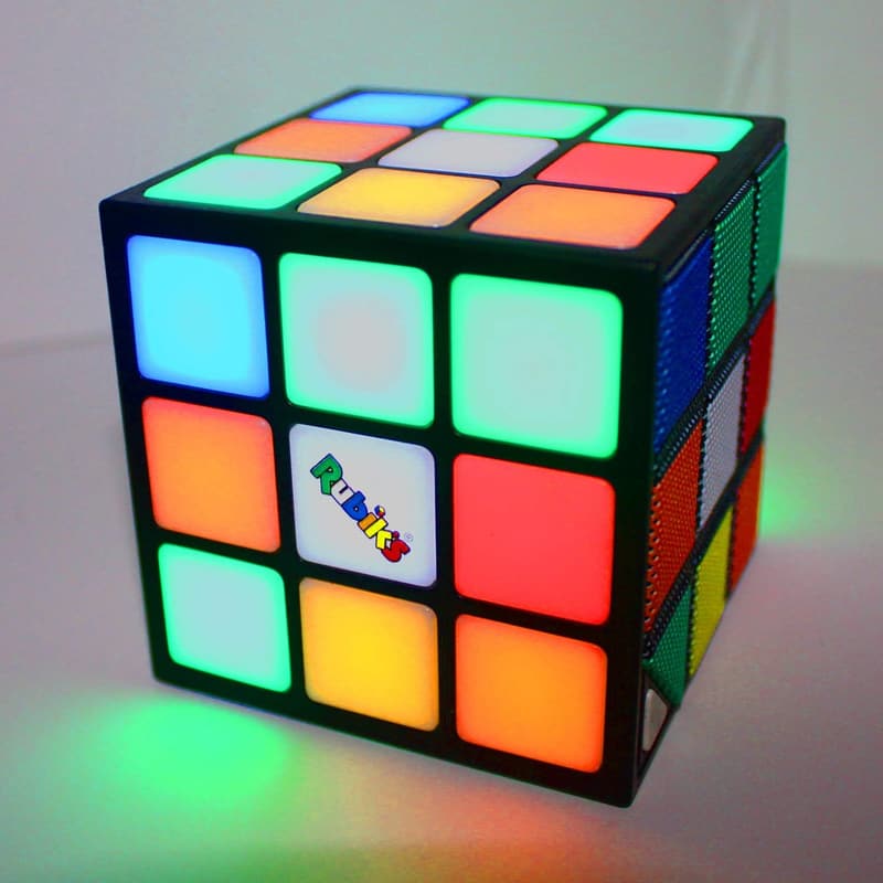 Light-Up Rubik's Cube Portable Bluetooth Speaker
