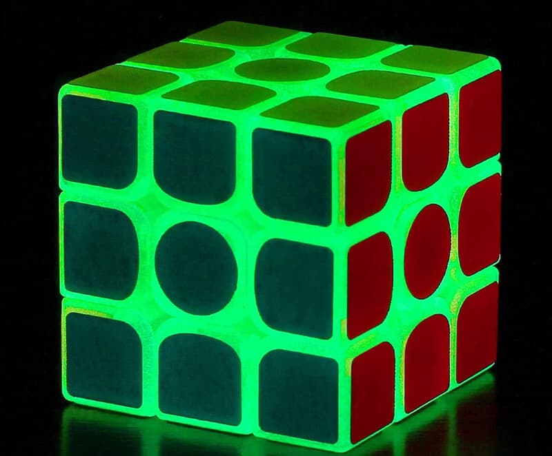 Glow-in-the-Dark 3x3 Speed Cube Puzzle for All Ages
