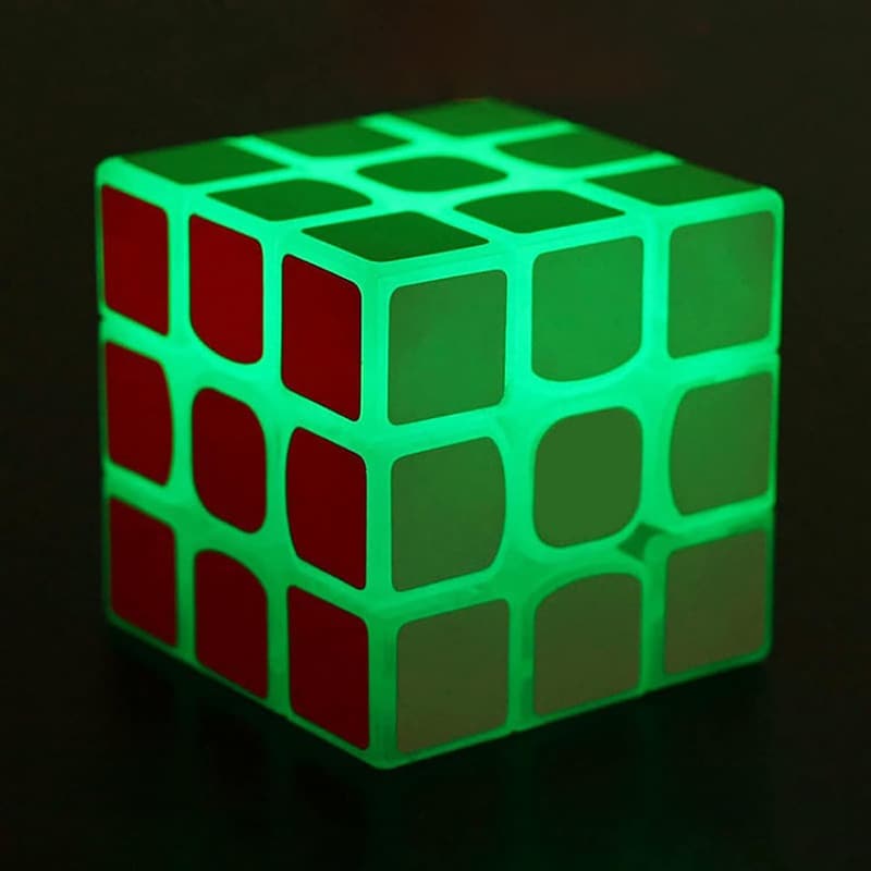 Glow-in-the-Dark 3x3 Speed Cube Puzzle for All Ages