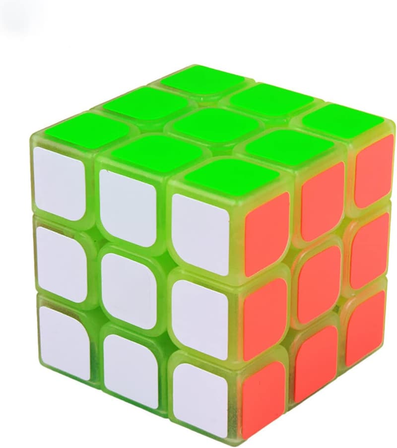 Glow-in-the-Dark 3x3 Speed Cube Puzzle for All Ages
