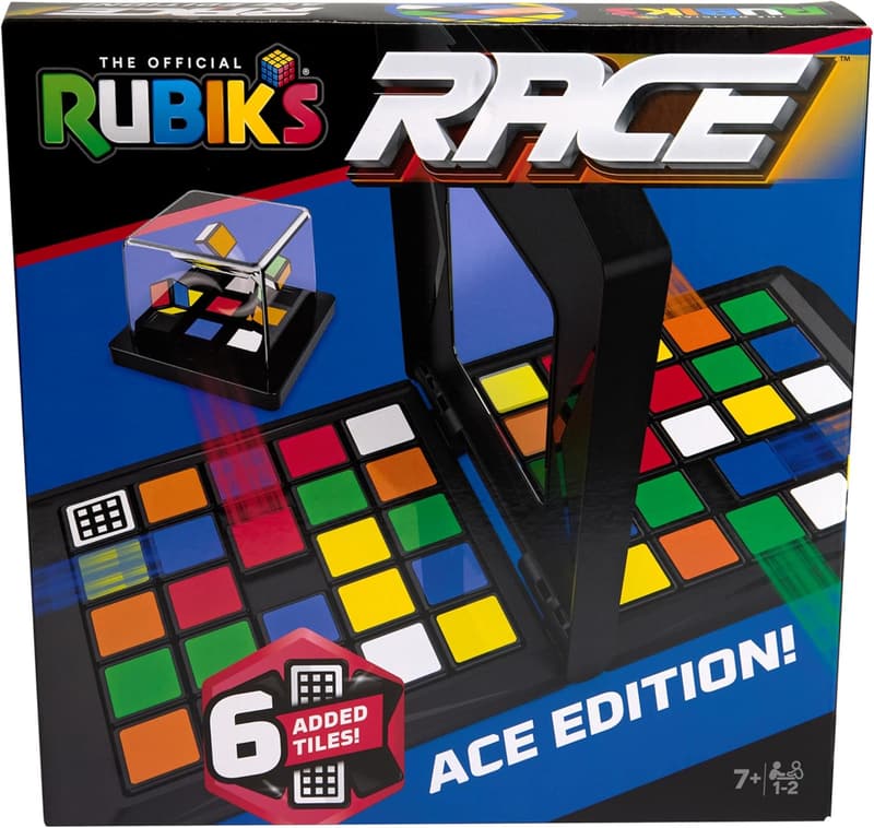 Rubik's Race Ace Edition Classic Puzzle Game for 2 Players