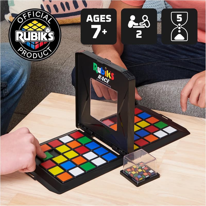 Rubik's Race Ace Edition Classic Puzzle Game for 2 Players