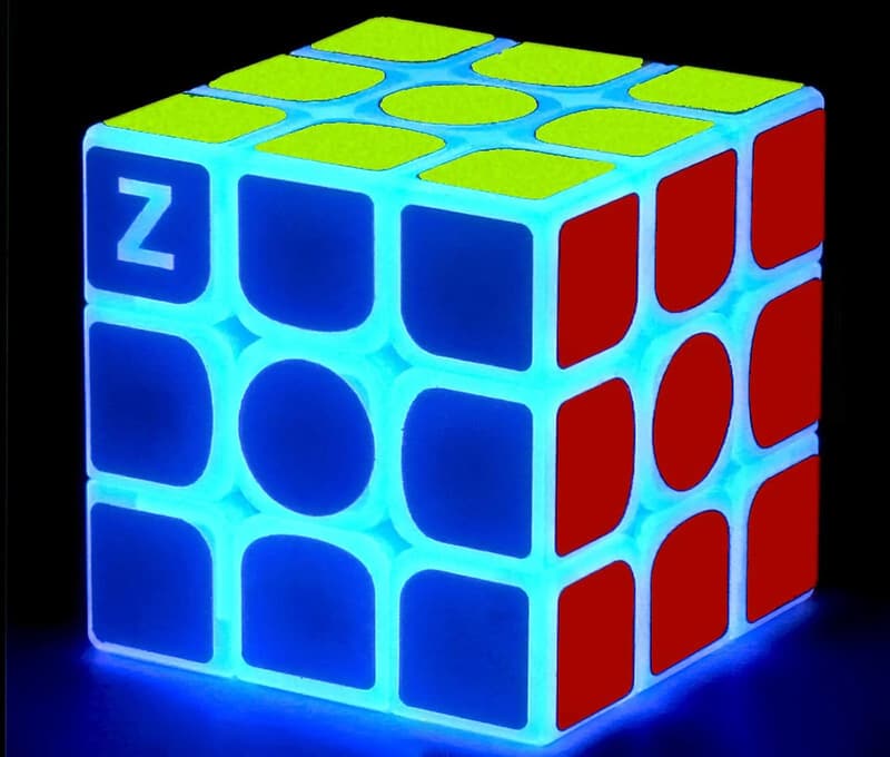 Glow in the Dark 3x3 Speed Cube Puzzle Toy for All Ages