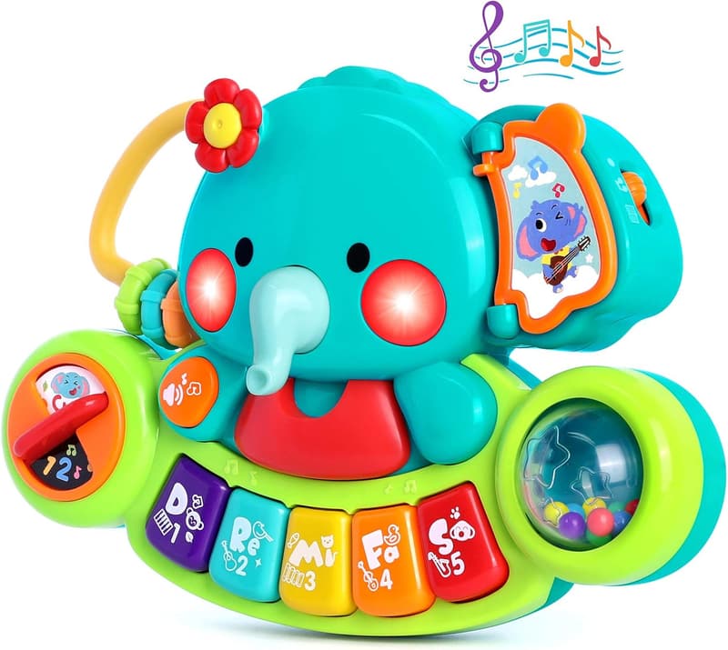 Light-Up Baby Piano Toy for 0-18 Months – Early Learning Gift