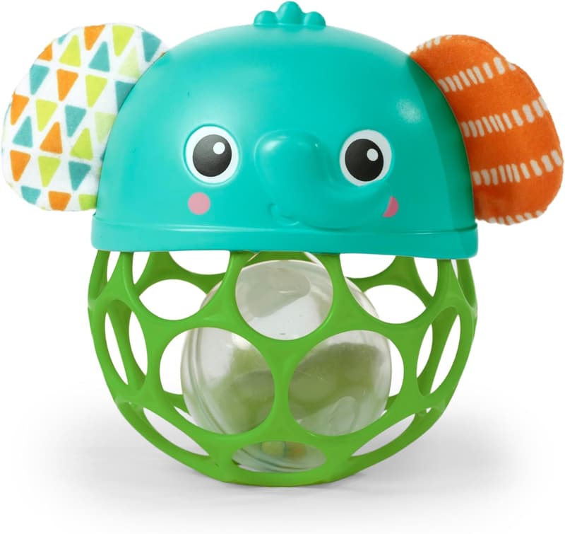 Giggle & Glow Musical Elephant Rattle for Newborns