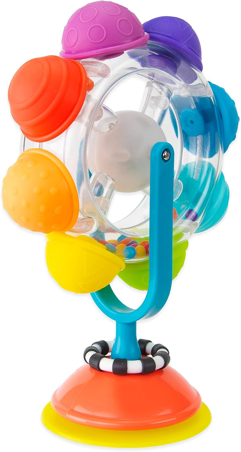 Rainbow Wheel High Tray Toy for Ages 6+ Months
