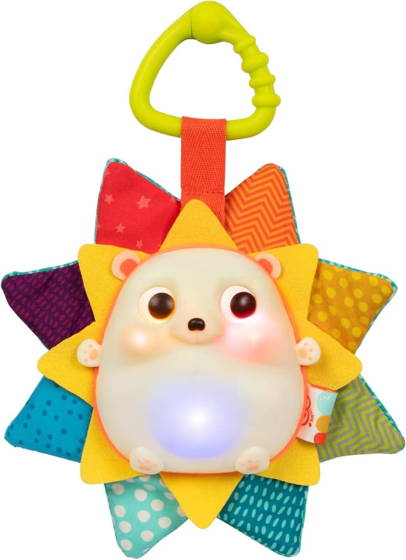 Baby Musical Light-Up Hedgehog Toy - Sensory for Newborns