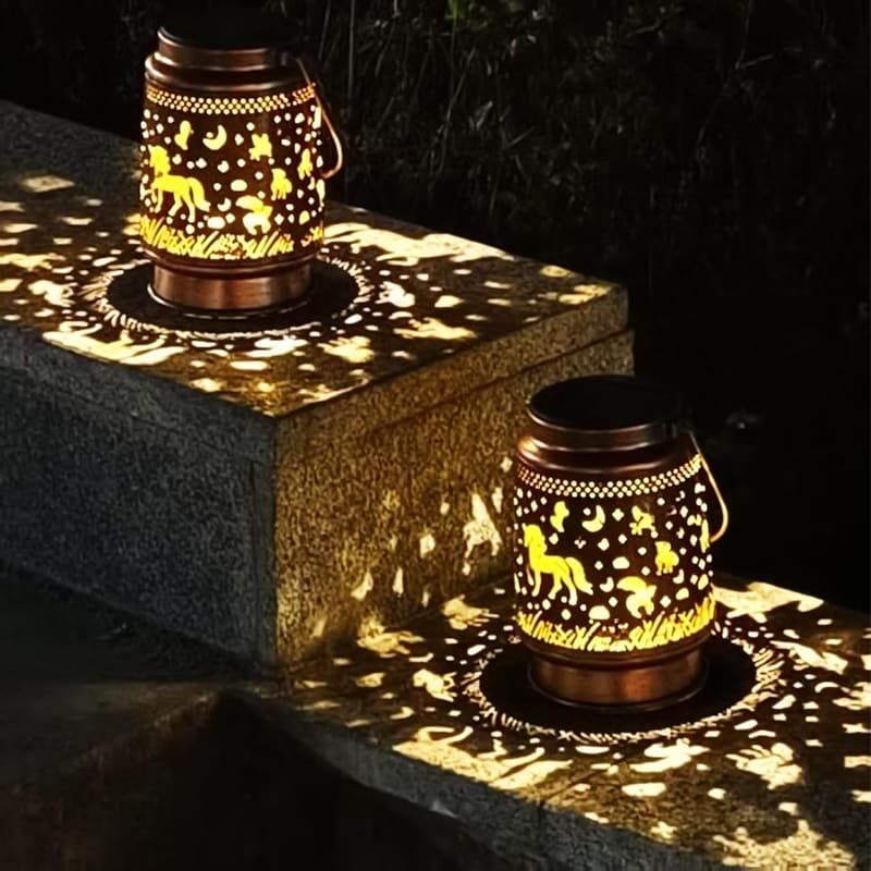Unicorn Solar LED Lantern - Outdoor Waterproof Garden Decor