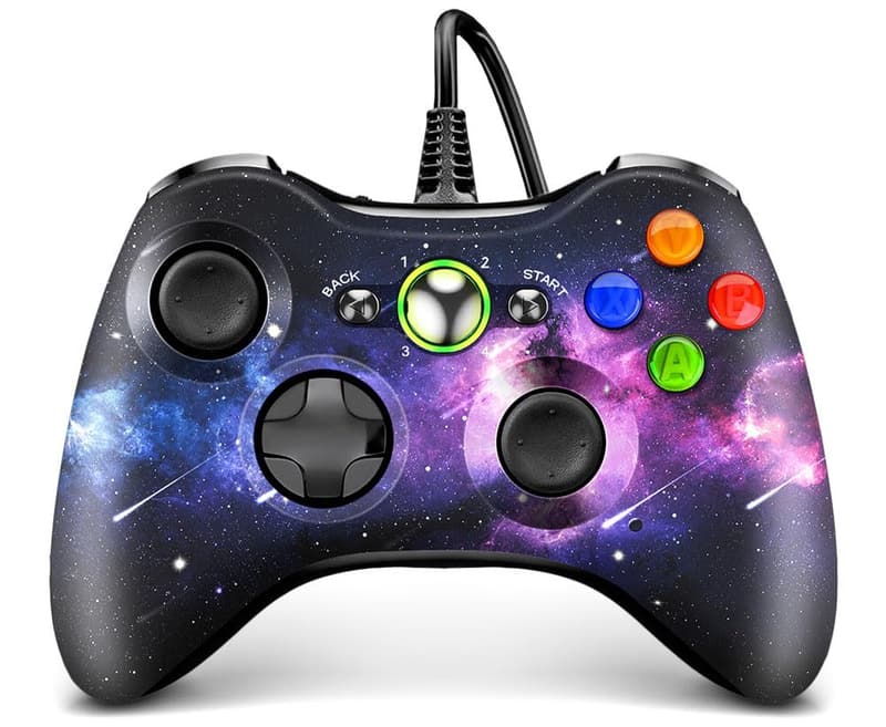 Wired PC Game Controller for Xbox 360 & Steam PC