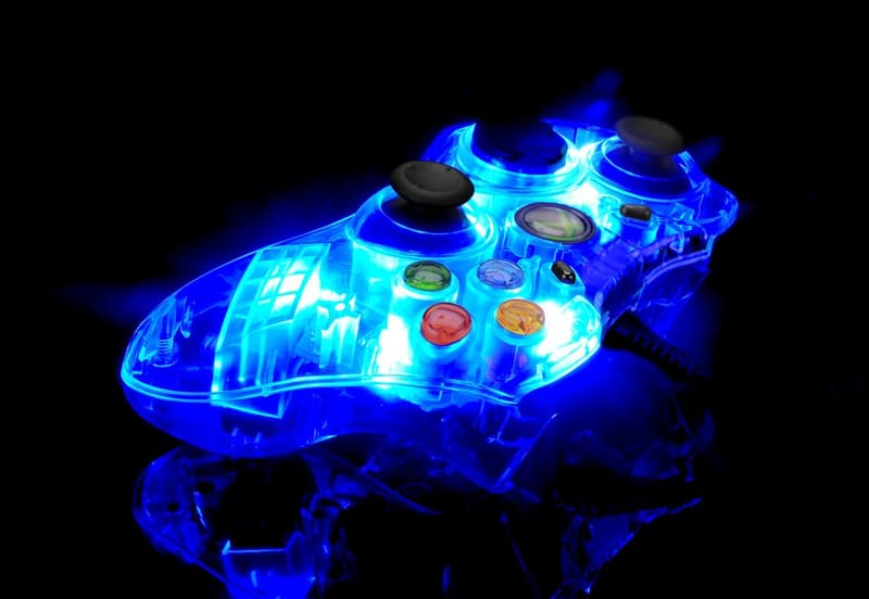 PDP Afterglow AX.1 Xbox 360 Controller - Blue