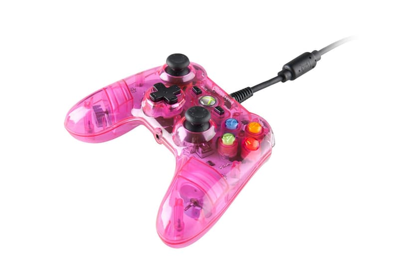 Pink Mini Pro EX Wired Controller for Xbox 360