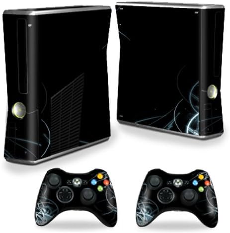 Xbox 360 S Slim Skin & 2 Controller Wrap Stickers