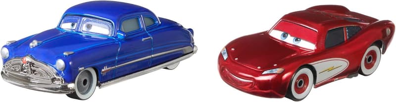 Disney Cars Doc Hudson & Lightning McQueen 2-Pack Die-Cast Toys
