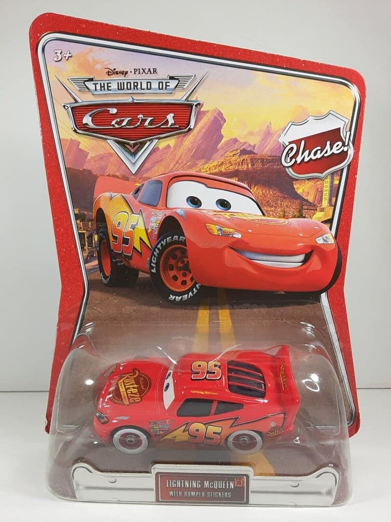 Lightning McQueen Bumper Stickers Set from Disney Pixar Cars