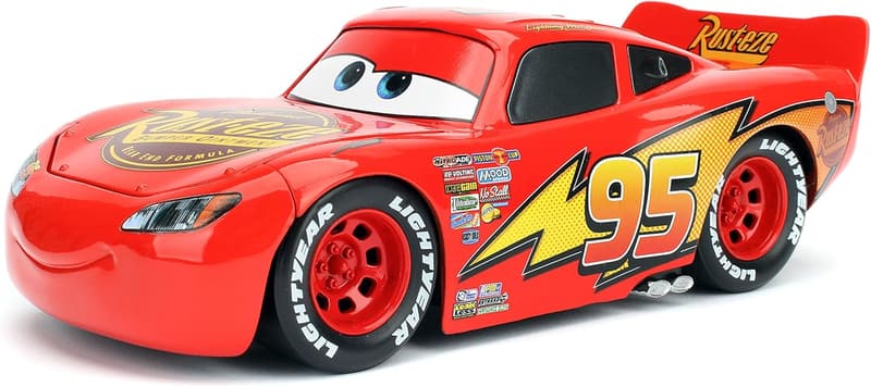 Disney Pixar Cars 3 Lightning McQueen Die-Cast Car with Tire Rack