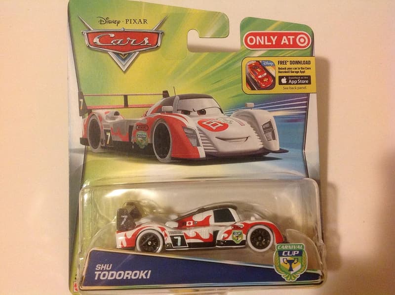 Disney Cars Carnival Cup with Shu Todoroki Design