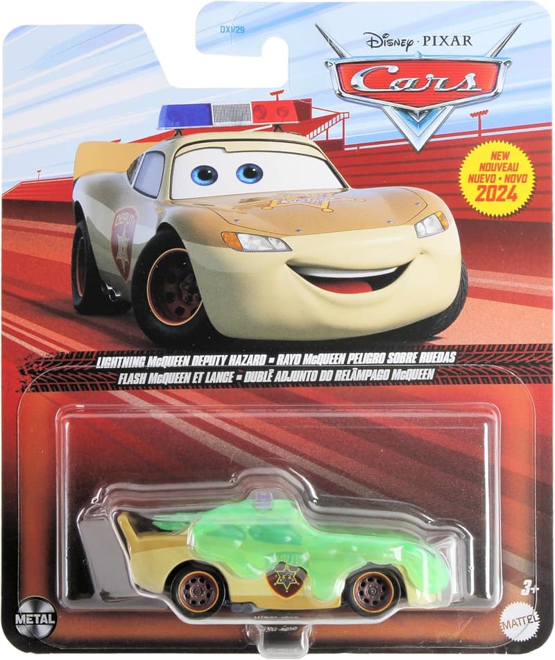 Disney Cars 2024 Diecast Metal Lightning McQueen Toy Car
