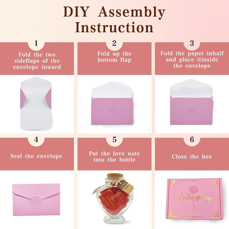 Cute Couple's Love Notes - 72 Mini Messages for Him or Her