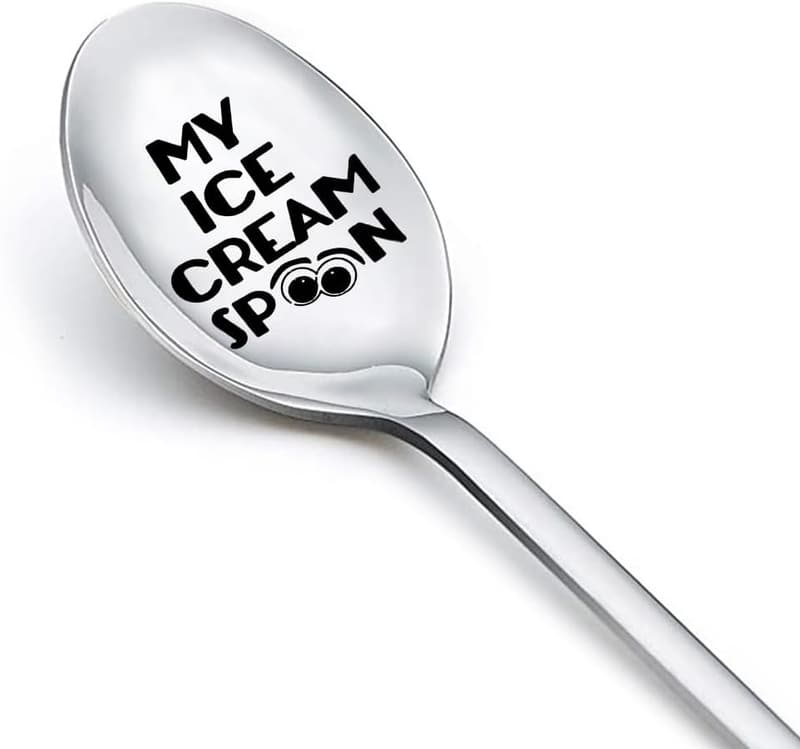 Ice Cream Spoon for Husband - Unique Birthday Gift from Wife