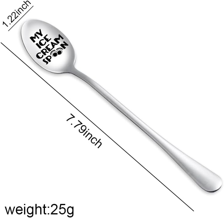 Ice Cream Spoon for Husband - Unique Birthday Gift from Wife