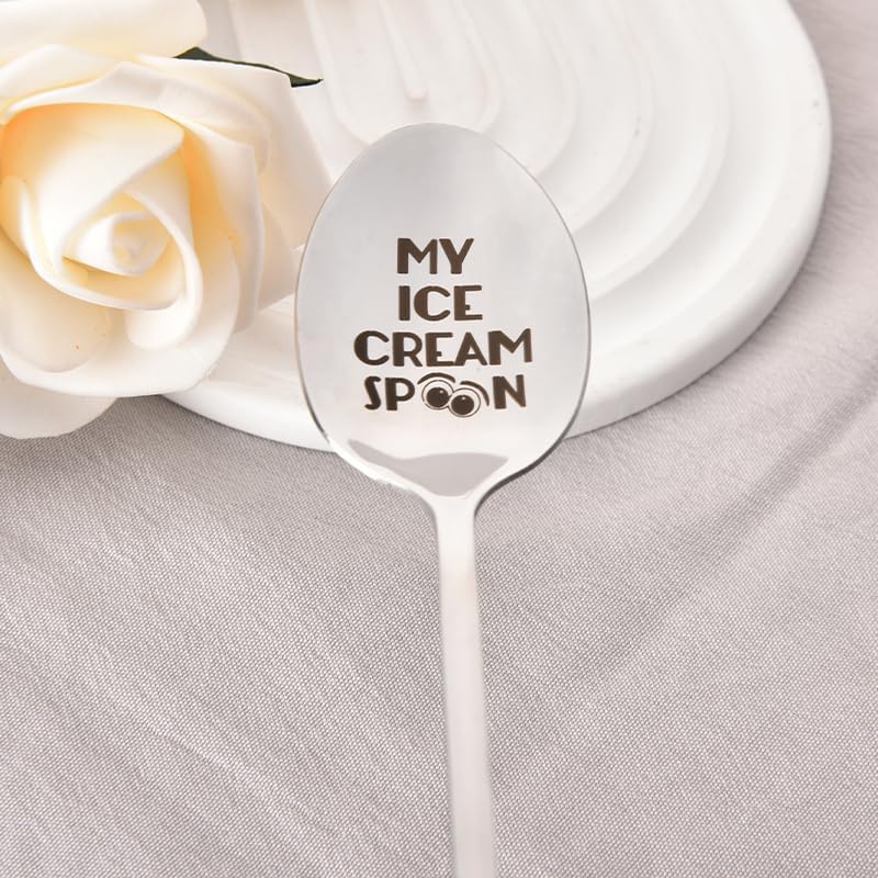 Ice Cream Spoon for Husband - Unique Birthday Gift from Wife
