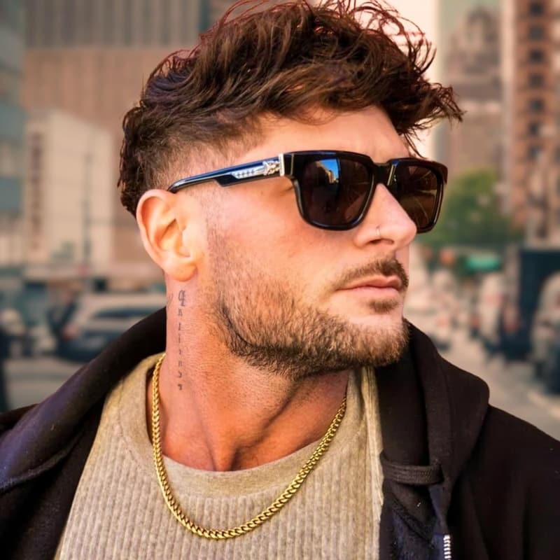 Romantic Steel Cuban Necklace for Him