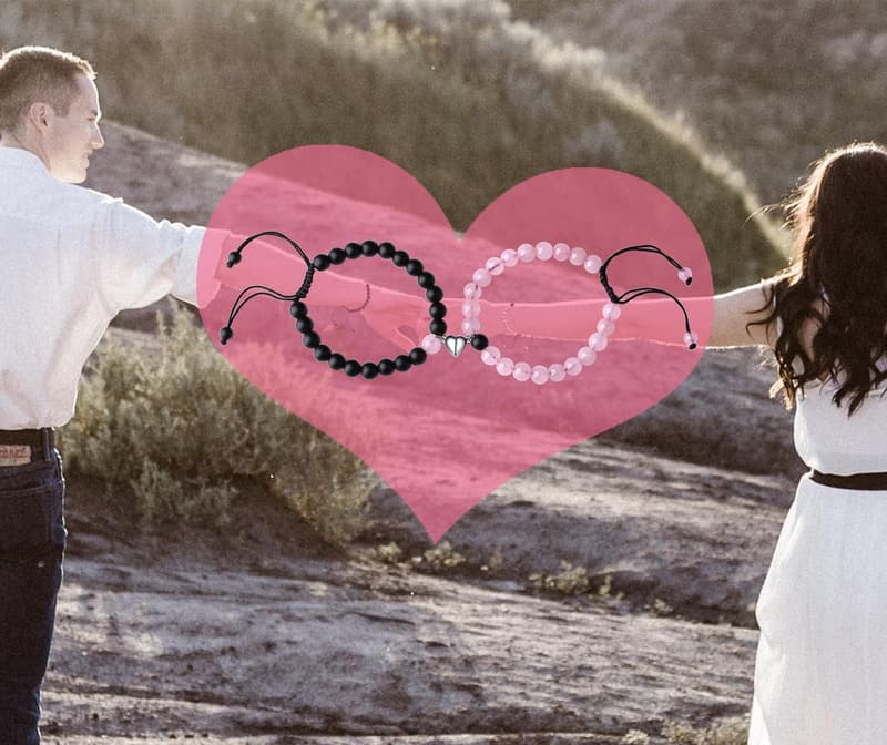 Couples Matching Bracelets Set for Him and Her