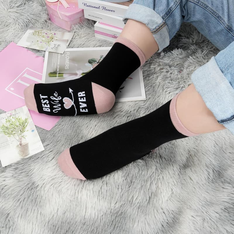 Funny Socks for Dad - Perfect Gift from Kids for Father's Day