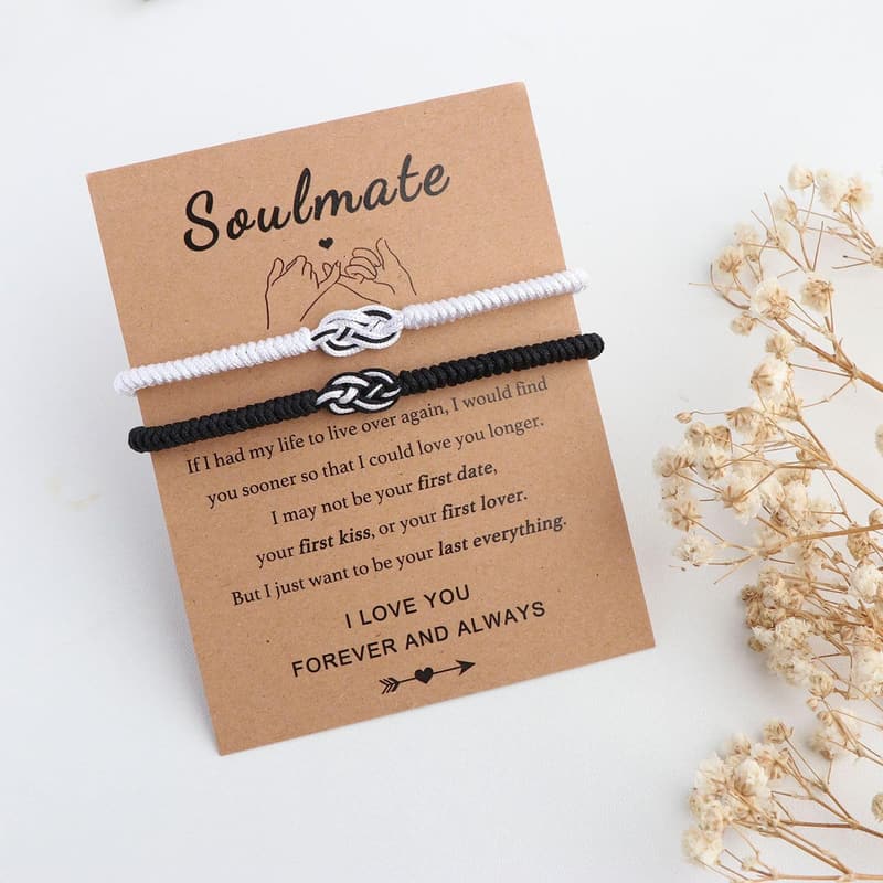 Couples Anniversary Touch Bracelets - Long Distance Gift