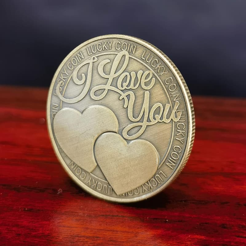 Love Token Coin - Pocket Hug Gift for Him