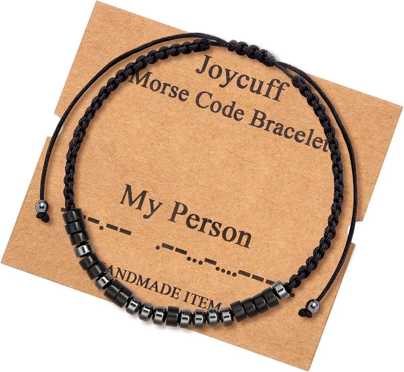 Inspirational Morse Code Bracelets for Women & Men