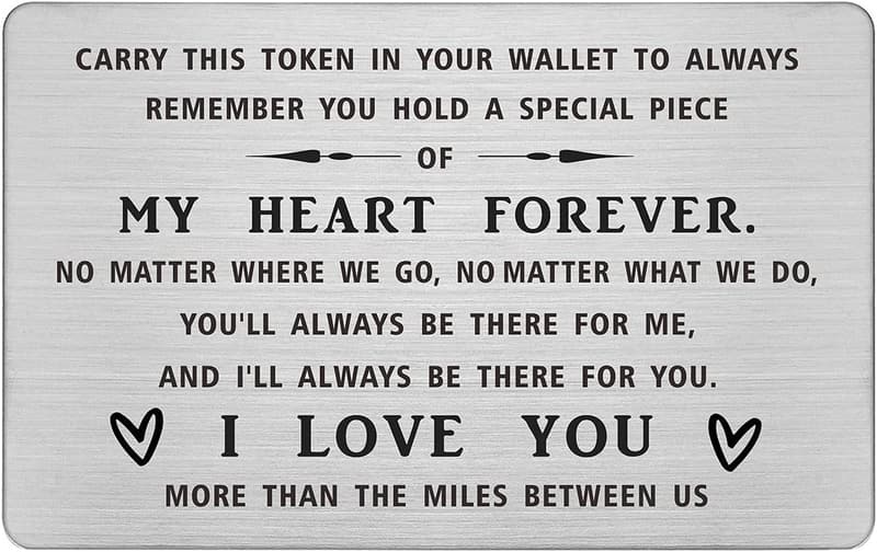 Long Distance Love Card - 