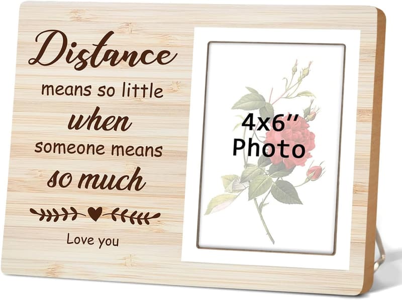 Personalized Long Distance Relationship Picture Frame