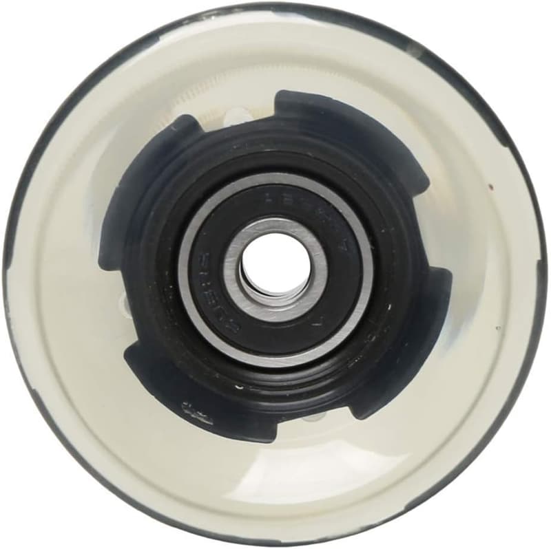LED Cruiser Skateboard Wheels with Bearings - 60mm Set of 4