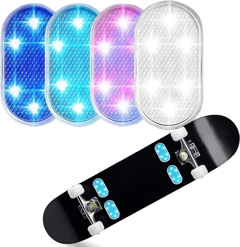 Skateboard UnderGlow LED Lights Set - 7 Color Options