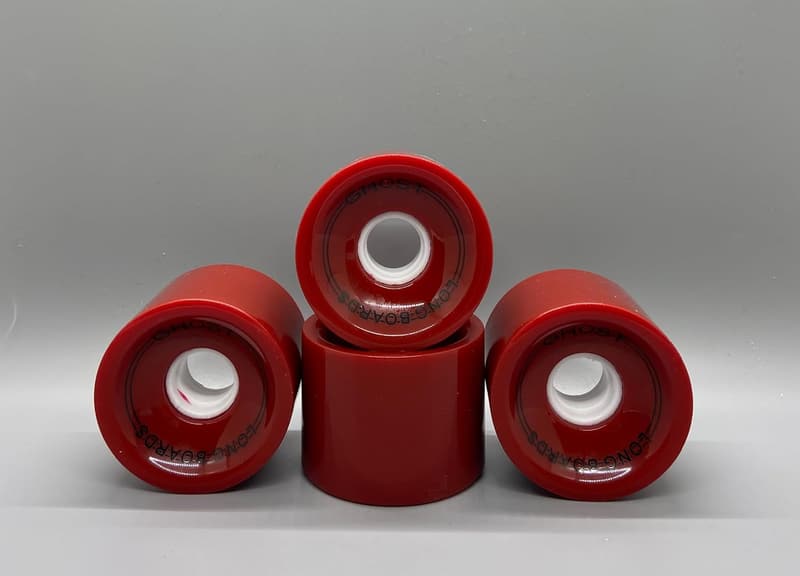 Ghost Wheels 70MM 78A Longboard Wheels with ABEC-7 Bearings