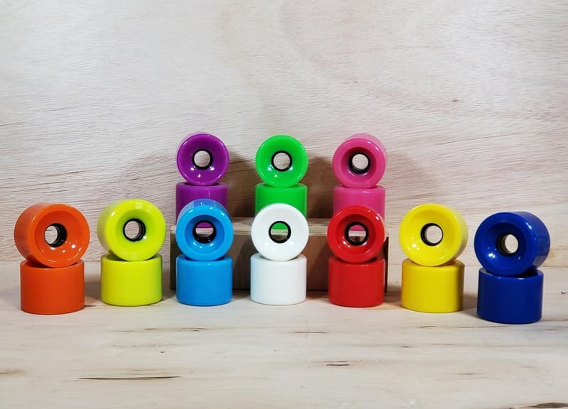 Ghost Wheels 70MM 78A Longboard Wheels with ABEC-7 Bearings