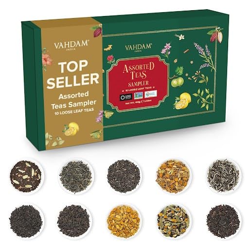 Father's Day Assorted Loose Leaf Tea Gift Set (10 Flavors)