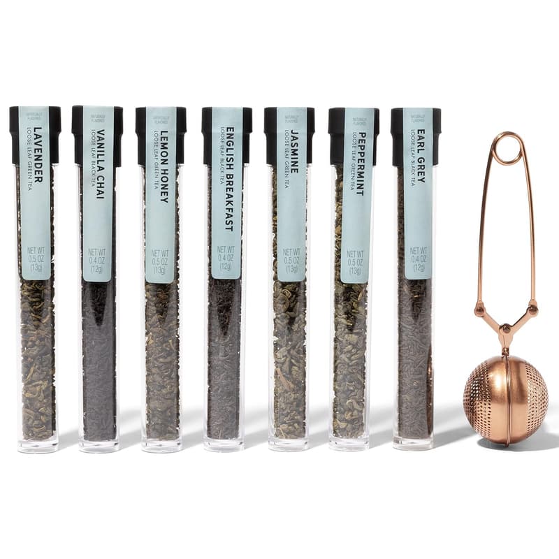 Tea Therapy Infusion Gift Set – 7 Unique Loose Leaf Flavors