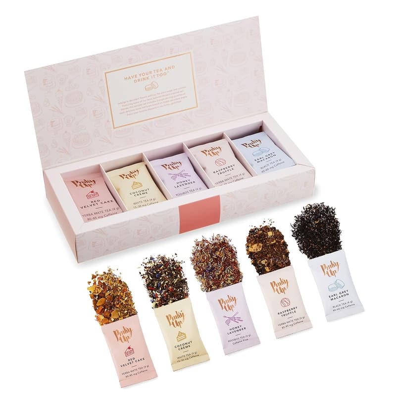 Loose Leaf Herbal Tea Sampler Set - Calorie-Free Gift Pack