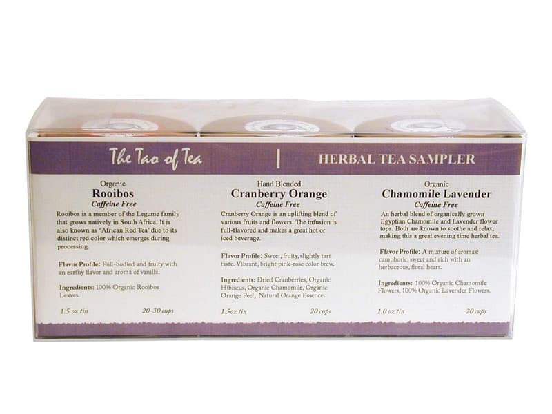 Herbal Tea Sampler Can - The Tao of Tea