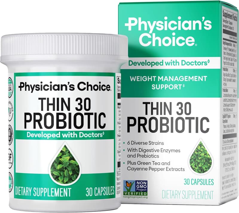 Weight Management Probiotics for Gut Health - 30 CT