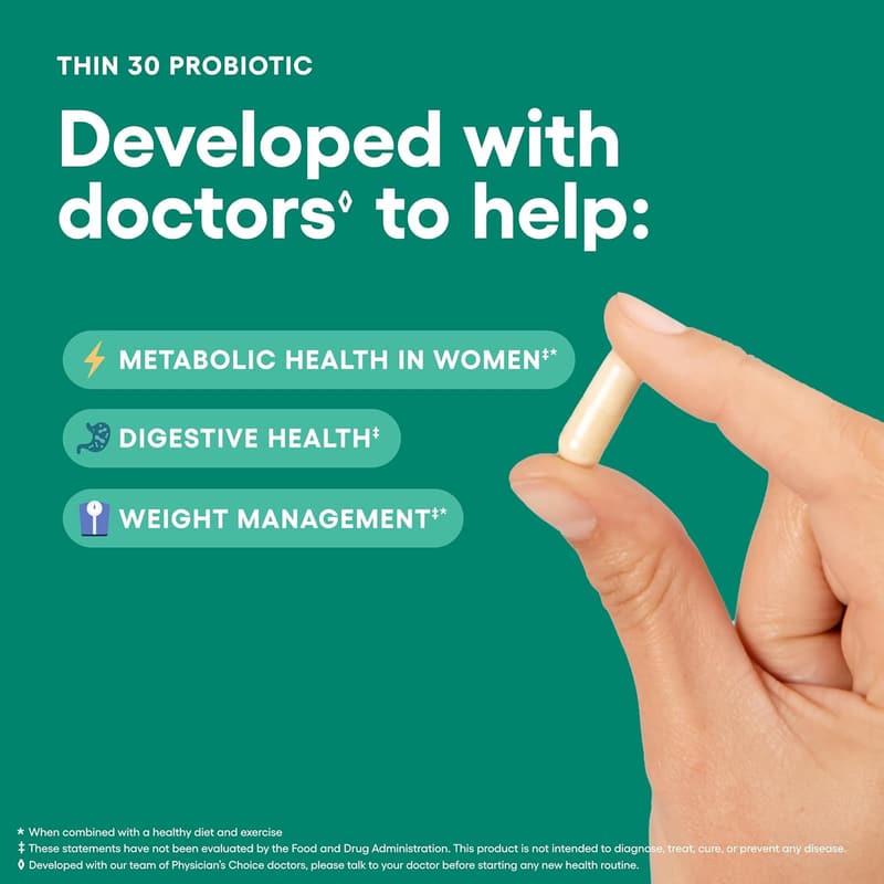 Weight Management Probiotics for Gut Health - 30 CT