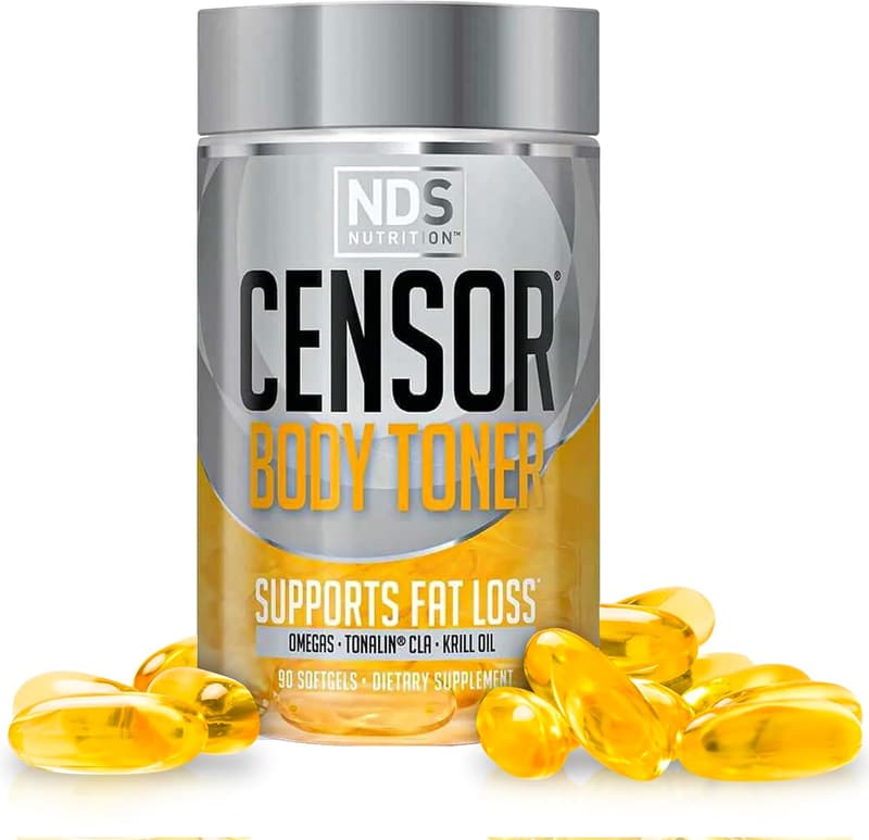 Fat Loss and Body Toner Supplement with CLA and Omega 3-6-9 (90 Softgels)
