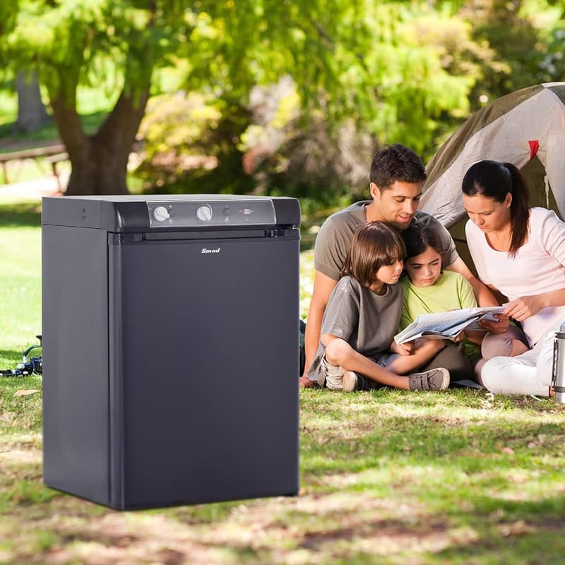 Compact 3-Way Propane Refrigerator for RVs and Outdoors, 2.1 Cu.ft.