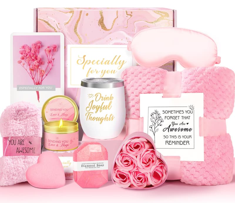 Relaxing Spa Gift Basket for Women – Unique Self-Care Set