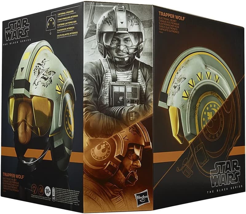 The Mandalorian Trapper Wolf Electronic Helmet with Lights & Sounds